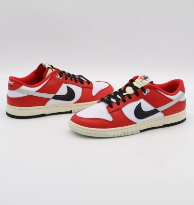 Dz2536-600 Nike Dunk Low Retro Prm Chicago Split University Red Black