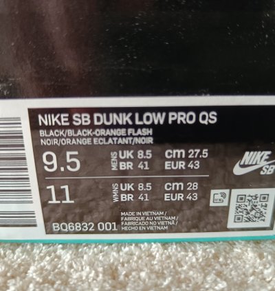 Nike Sb Dunk Low Raygun Tie-dye Black