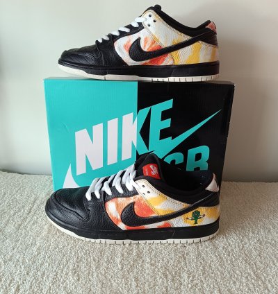 Nike Sb Dunk Low Raygun Tie-dye Black