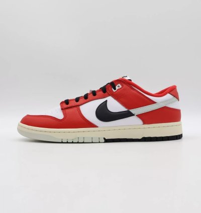 Dz2536-600 Nike Dunk Low Retro Prm Chicago Split University Red Black