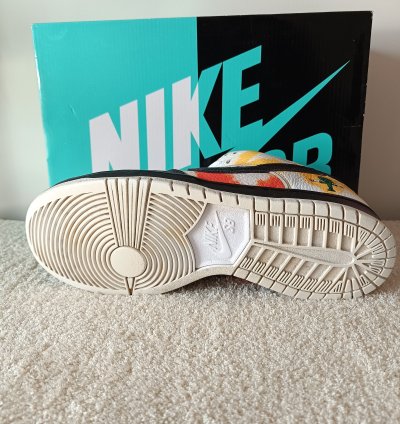 Nike Sb Dunk Low Raygun Tie-dye Black