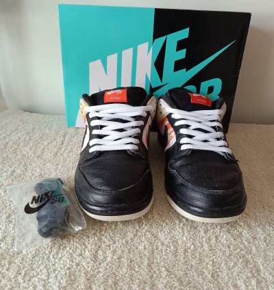 Nike Sb Dunk Low Raygun Tie-dye Black