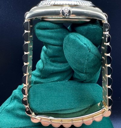Rolex Day-date 36 Green Ombre Roman Dial Unworn