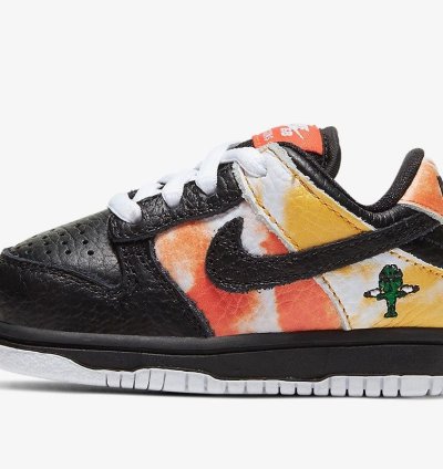 Nike Sb Dunk Low Raygun Tie-dye Black td