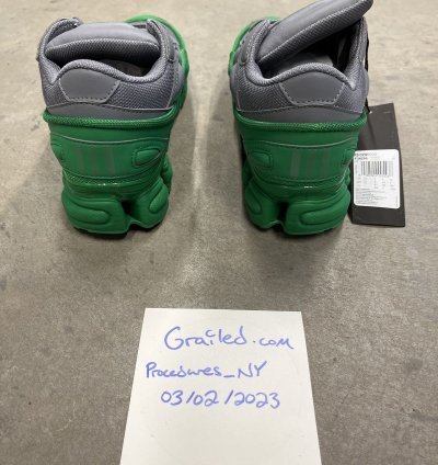2018 Raf Simons Adidas Ozweego Grey Green