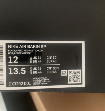 Supreme Nike Air Bakin Sp
