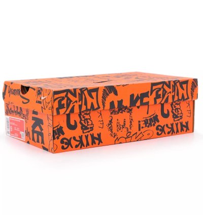 Dm0108-001 Nike Dunk Low Graffiti Black Red Grey Orange Tie-dye Khaki