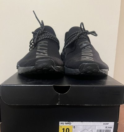 2021 Pharrel Nmd Human Race Triple Black