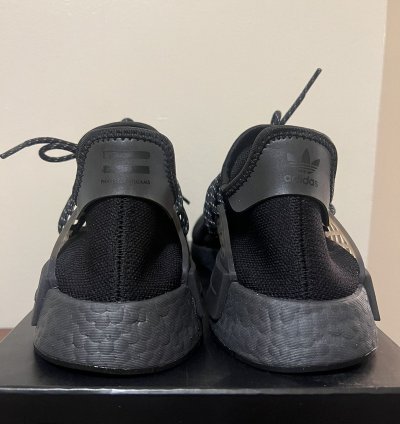 2021 Pharrel Nmd Human Race Triple Black