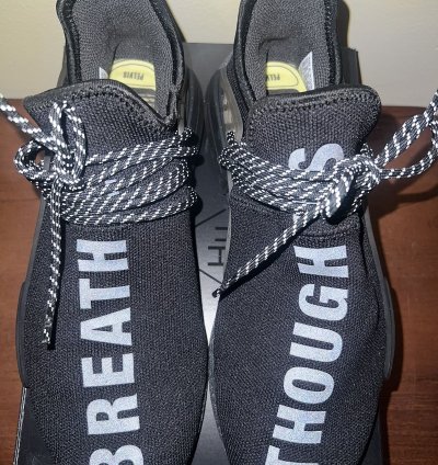 2021 Pharrel Nmd Human Race Triple Black