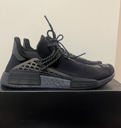 2021 Pharrel Nmd Human Race Triple Black