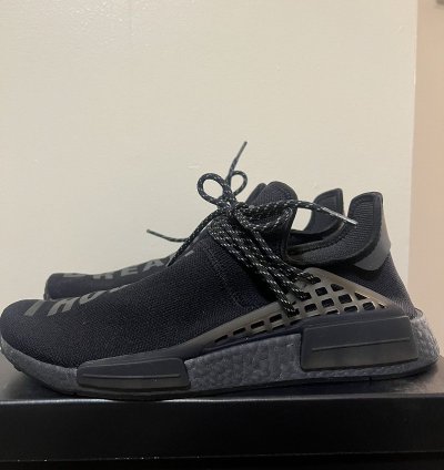 2021 Pharrel Nmd Human Race Triple Black