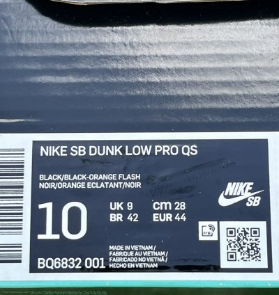 Nike Sb Dunk Low Roswell Rayguns black Size 10