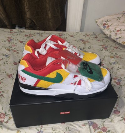 Supreme Nike Air Cross Trainer 3 Low White