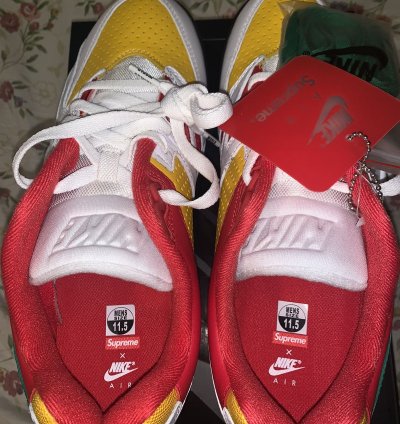 Supreme Nike Air Cross Trainer 3 Low White