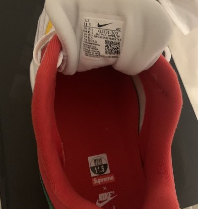 Supreme Nike Air Cross Trainer 3 Low White
