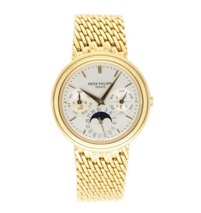 Patek Philippe Calatrava Perpetual Calendar 18k Gold 3945