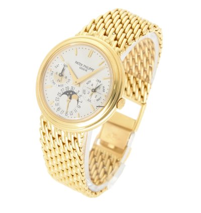 Patek Philippe Calatrava Perpetual Calendar 18k Gold 3945