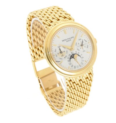 Patek Philippe Calatrava Perpetual Calendar 18k Gold 3945