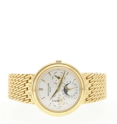 Patek Philippe Calatrava Perpetual Calendar 18k Gold 3945