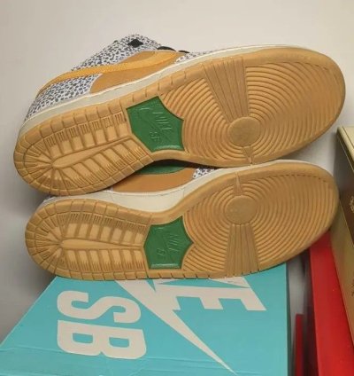 Nike Sb Dunk Low Safari Us Men Size 8 Extra Laces With Box