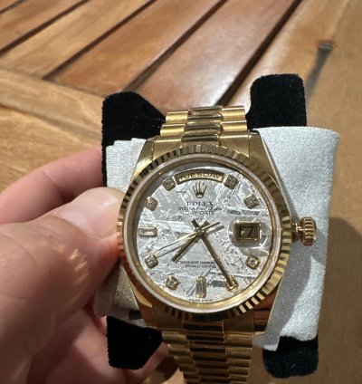 Rolex Day-date 36 Meteorite