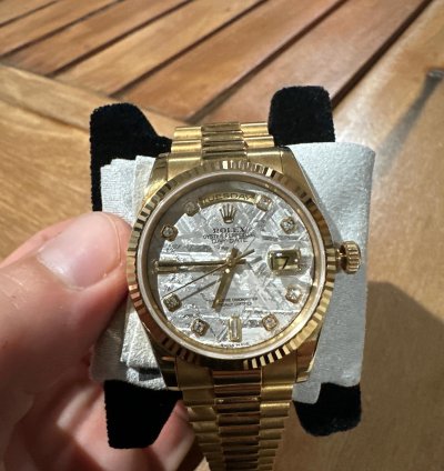 Rolex Day-date 36 Meteorite