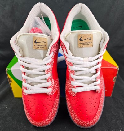 Nike Sb Dunk Low Stingwater Magic Mushroom Red Men New