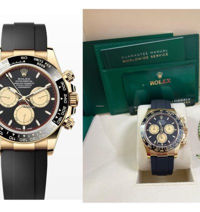 Rolex Daytona 18k Yellow Gold Paul Newman Dial 126518ln