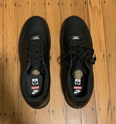 Supreme Nike Air Force 1 Black