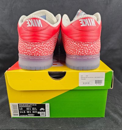 Nike Sb Dunk Low Stingwater Magic Mushroom Red Men New