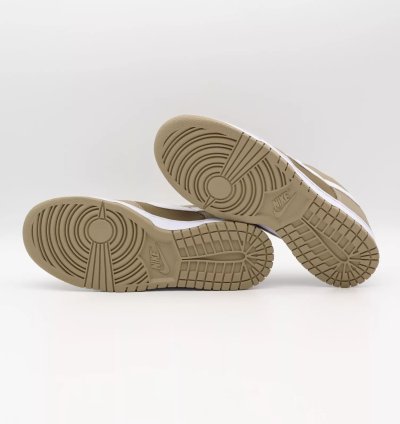 Dj6188-200 Nike Dunk Low Retro Judge Grey Khaki White Hazel Rush Brown