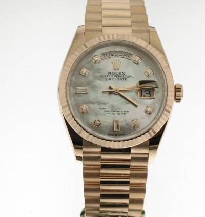 Rolex Day-date 36 Mother Of Pearl Diamond