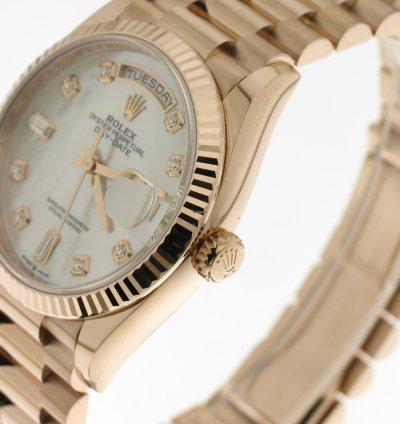 Rolex Day-date 36 Mother Of Pearl Diamond