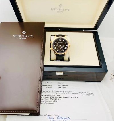 Patek Philippe Calatrava Pilot Travel Time 18k Rose Gold 2019