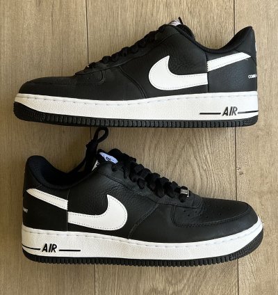 Supreme Nike Air Force 1 Comme Des Garcons Black Low Sneaker