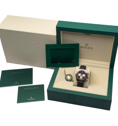 Rolex Daytona 18kt Rosegold 126515ln Full Set Lc100 Unworn