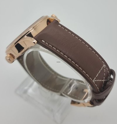 Patek Philippe Calatrava Pilot Travel Time 18k Rose Gold Mens 42mm Watch Ps