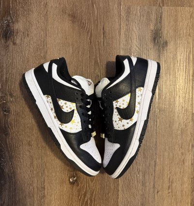 Nike Sb Dunk Low Supreme Stars Black
