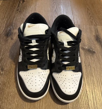 Nike Sb Dunk Low Supreme Stars Black