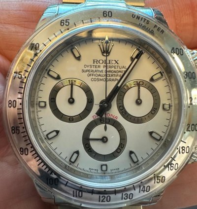 Rolex Daytona 2007 White Dial 116520 Full Stickers Full Set Nos Unworn