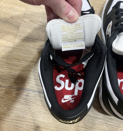 Nike Sb Dunk Low Supreme Stars Black