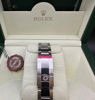 Rolex Daytona 2007 White Dial 116520 Full Stickers Full Set Nos Unworn