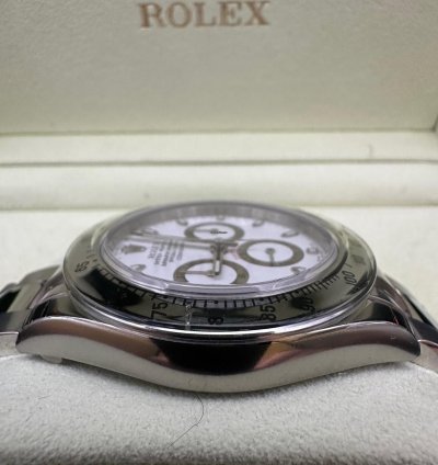 Rolex Daytona 2007 White Dial 116520 Full Stickers Full Set Nos Unworn