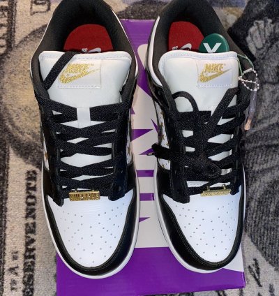 Nike Sb Dunk Low Supreme Stars Black 2021