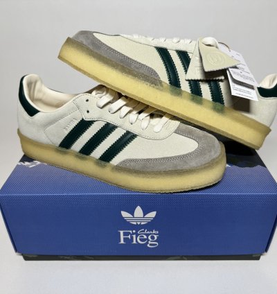 8th Street Samba White Green