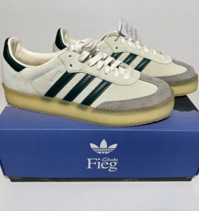 8th Street Samba White Green