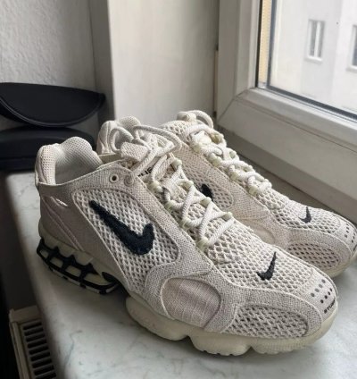 Nike Air Zoom Spiridon Cage 2 Stussy Fossil