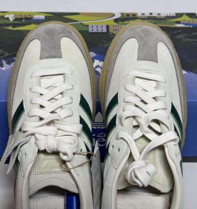 8th Street Samba White Green