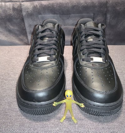 Supreme Nike Air Force 1 Low Cu9225-001 Fw20 Black Size 8 5